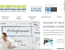 Tablet Screenshot of eecincubator.com